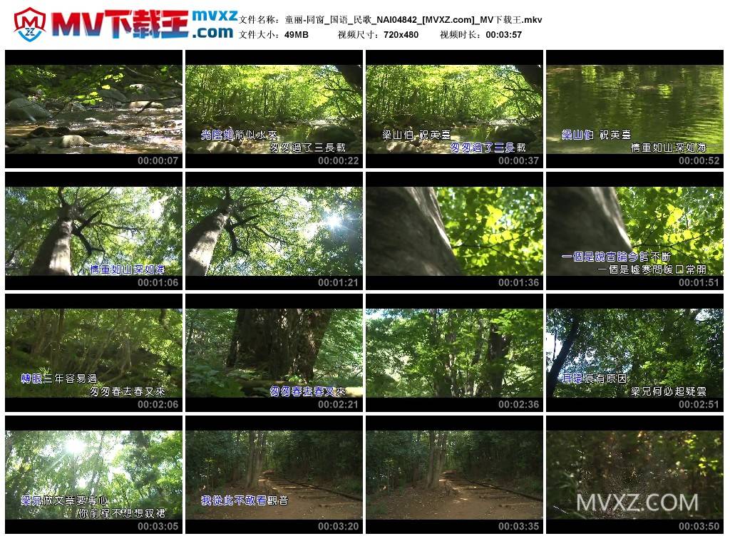 童丽-同窗_国语_民歌_NAI04842